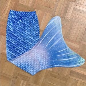 Ombré Mermaid Tail Swimwear GUC Accessory - Pretend Play - Youth O/S
